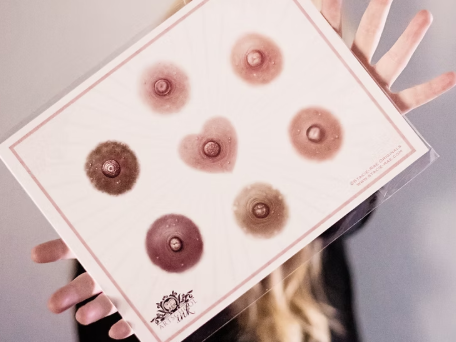 Temporary Nipple Tattoos - NIPPLEBACKS - 1 pair