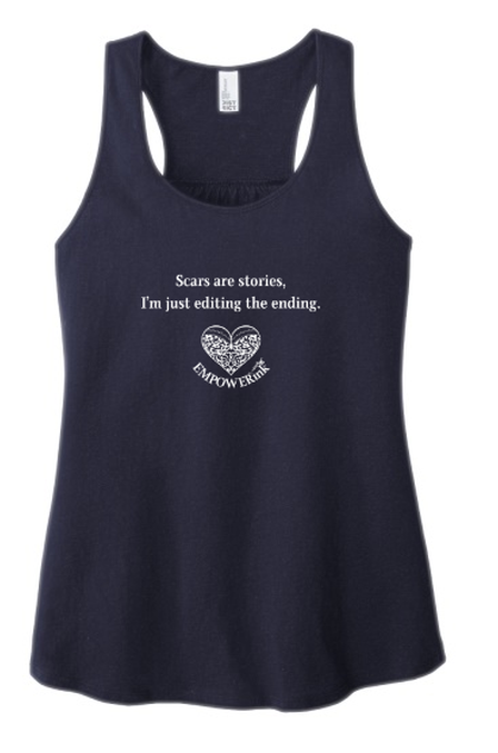 Womens Tank Top - Scars are Stories